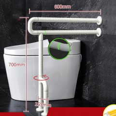 Accoudoir de sécurité barre d'appui de toilette en acier inoxydable