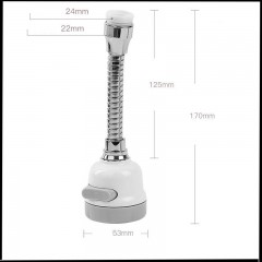Tête de robinet de cuisine mobile
