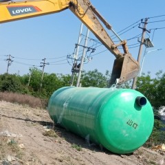Fosse septique en plastique renforcé de fibre de verre