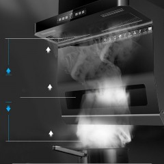 Hotte de cuisinière à grande aspiration Type d'aspiration latérale 7