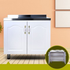 Armoire en acier inoxydable simple monobloc