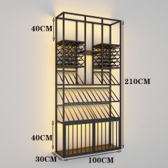 Armoire étagère de rangement  de vin Cave à vin