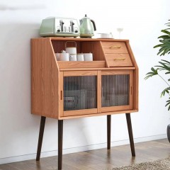 Armoire de rangement en bois massif