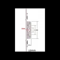 Serrure de porte en acier inoxydable