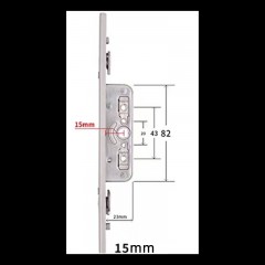 Serrure de porte en acier inoxydable