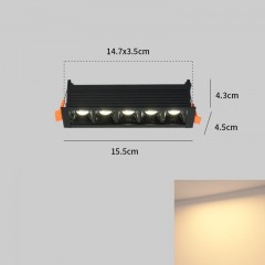 Grille lumineuse LED Minimaliste Sans cadre