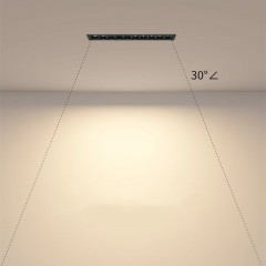 Grille lumineuse LED Minimaliste Sans cadre