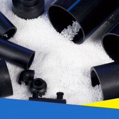Conduites d'eau en polyéthylène