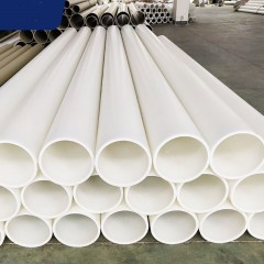 Tuyau PP Tuyau de ventilation en plastique polypropylène