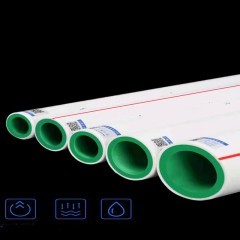 Tuyau d'eau PPR tuyau d'eau chaude et froide tuyau en plastique épaissi