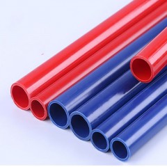 Tuyau fileté ignifuge en PVC