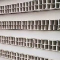 Tube de grille fileté à neuf grilles carrées