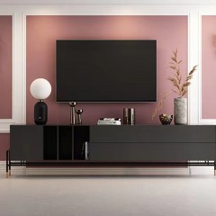 Décoration de fond  en bois massif