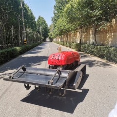 Scarificateur télécommande sur chenilles