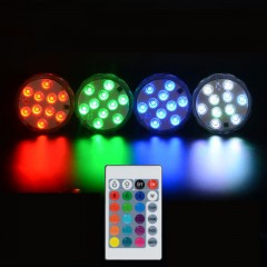 Lampe à LED submersible de haute intensité avec télécommande