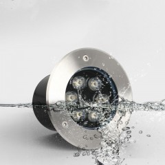 Lampe de pelouse à LED enterrée Imperméable à l'eau