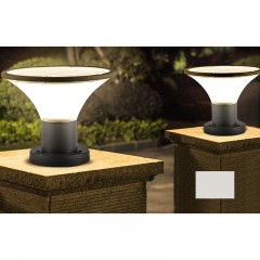 Lampe solaire LED 12W pour mur extérieur clôture et portail