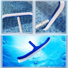 Outils de nettoyage de piscine Brosse de piscine en plastique Laine haute densité