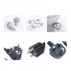 OUFU 330GAL Pompe de filtration silencieuse de nettoyage de piscine