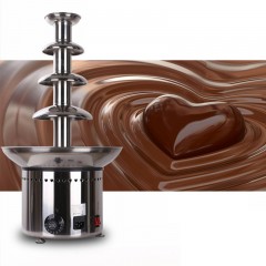 Qiaole Machine de fontaine  en acier inoxydable à quatre étages