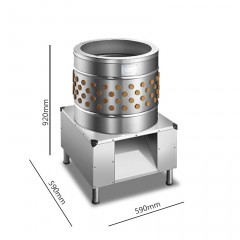 Lecon LC-J-TM750 Machine à déplumer commerciale pour volailles