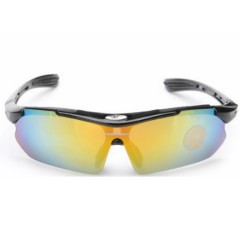 ROBESBON Lunettes PC anti-UV et anti-dérapant anneau en caoutchouc