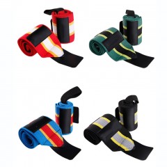 Protège-poignets de sport en nylon rayé