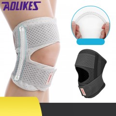 AOLIKES Genouillères respirantes avec support de ressort de pression