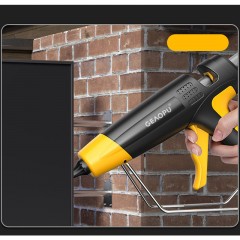HAIHANG  Pistolet à colle thermofusible 100W Batterie au lithium avec débit de colle réglable