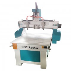 Machine de gravure pour le travail du bois CNC à double moteur