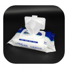 Lingettes alcoolisées à 75 degrés, Lingettes germicides et antibactériennes Lingettes nettoyantes portables