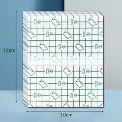 GUANGYI adhésif médical imperméable transparent blanc anti-fuite 10cm * 12cm