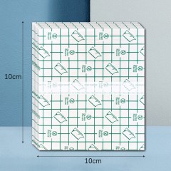 GUANGYI timbre médical imperméable blanc film PU transparent 10cm * 10cm