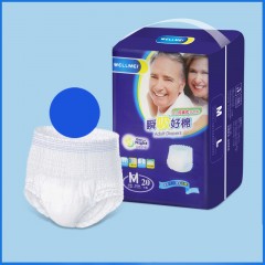 WELLMEI  Couches pour adultes coton respirant non tissé doux