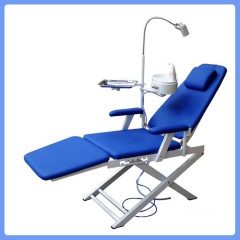 DSD fauteuil pliant dentaire en cuir artificiel couché
