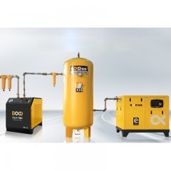 BAODE  Compresseur d'air à vis à aimant permanent convertisseur de fréquence