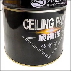 Peinture de plafond laqué noir pur