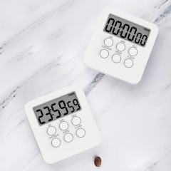 Alarme de minuterie clignotant silencieuse  et réglable