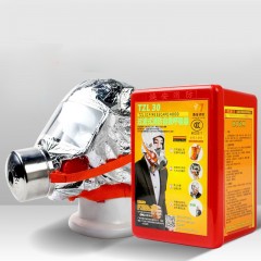 Appareil respiratoire d'incendie avec boîte à filtre de protection à 6 couches résistant au feu et à la fumée