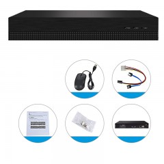 Enregistreur à disque dur Hôte mobile de surveillance HD à distance 12 canaux