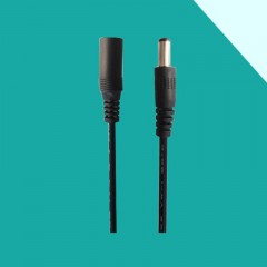 Rallonge d'alimentation DC 3 m noir