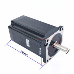 Moteur pas à pas JSS86 hybride biphasé 12 Nm