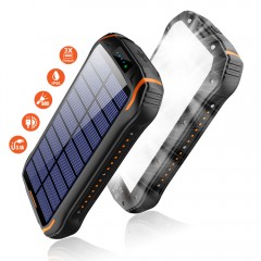 Alimentation solaire mobile portable 26800 mA