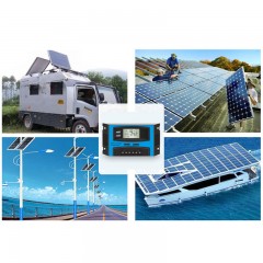 BYGD Régulateur solaire 30A/40A double port de charge USB