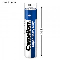 Camelion  Pile au carbone Taille 7/AAA/R03