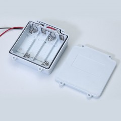 Support d'alimentation avec piles avec couvercle et cordon Taille 5