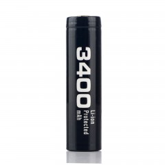 Soshine 18650 Piles battéries au lithium 3400mAh