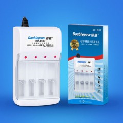 Doublepow Chargeur de piles Plug de jauge européenne
