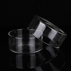 Boîte de Pétri de laboratoire en verre clair 60mm