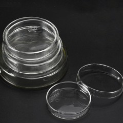 Boîte de Pétri en verre à haute teneur en borosi